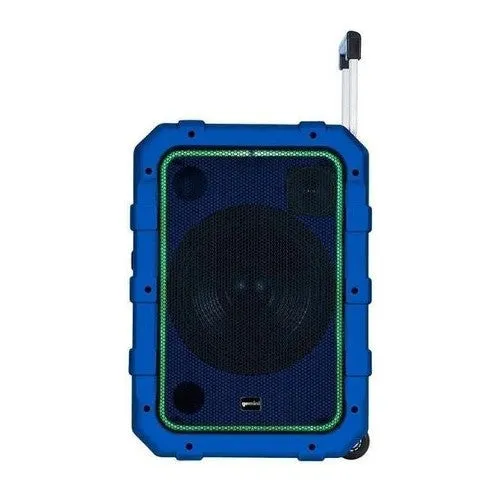 Gemini MPA-2400BLU Rechargeable Weather Resistant Trolley Speaker (Blue)